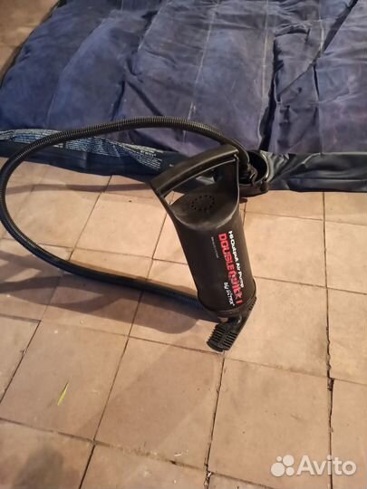 Надувной матрас intex + насос