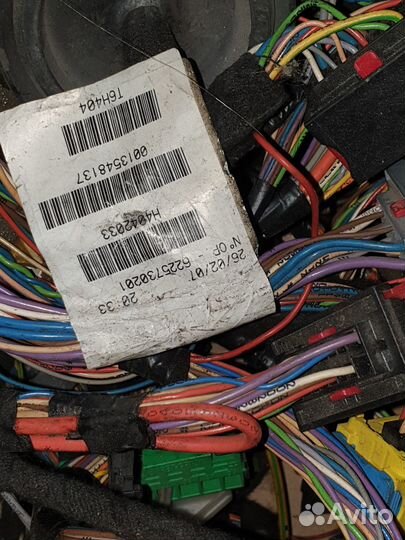 Проводка пежо 307 6572AZ peugeot 6572.az