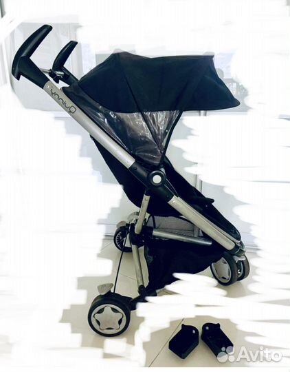 Коляска quinny zapp extra + переходники