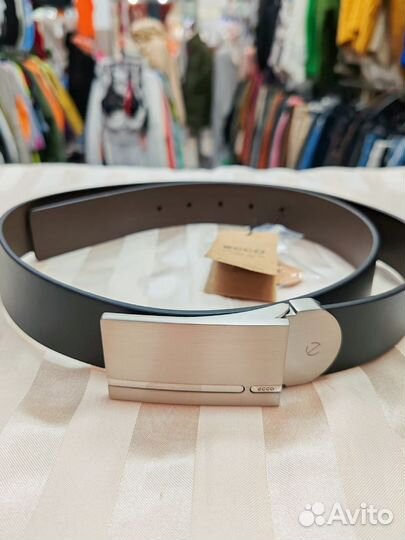 Ремни Ecco оригинал кожа 100- 120