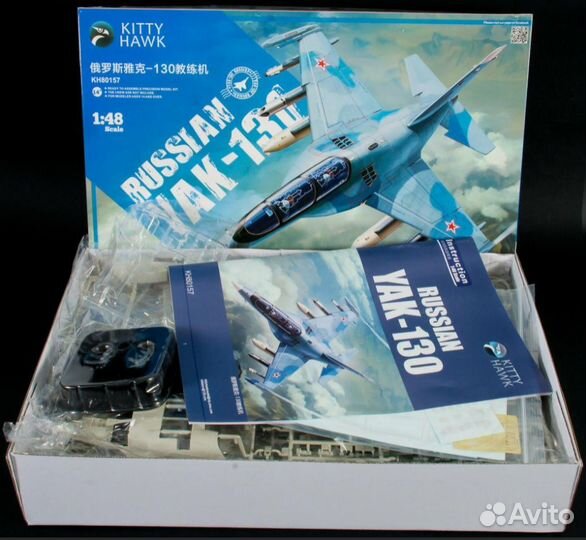 Сборная модель самолёта Як-130 1/48 Kitty Hawk