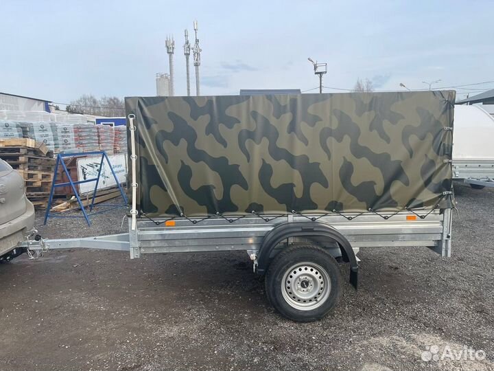 Тент камуфляж для прицепа 251411 мзса 817704 исп