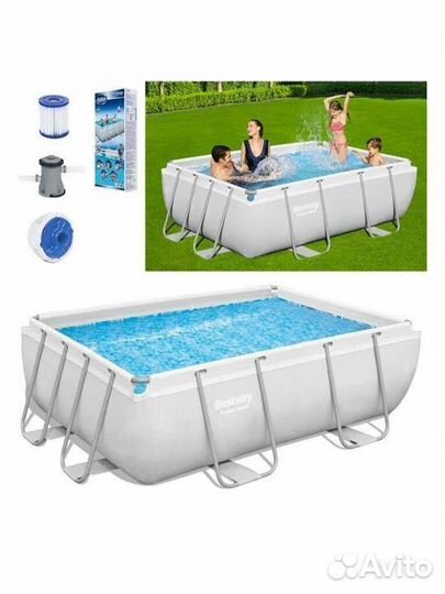 Бассейн Bestway Power Steel 56629, 282х84 см
