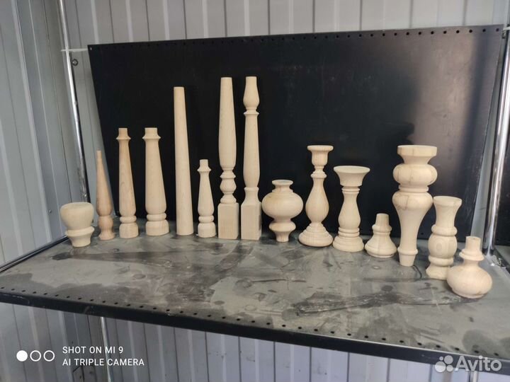 Ножки мебельные из бука