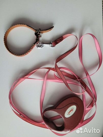 Поводок рулетка для собак и кошек