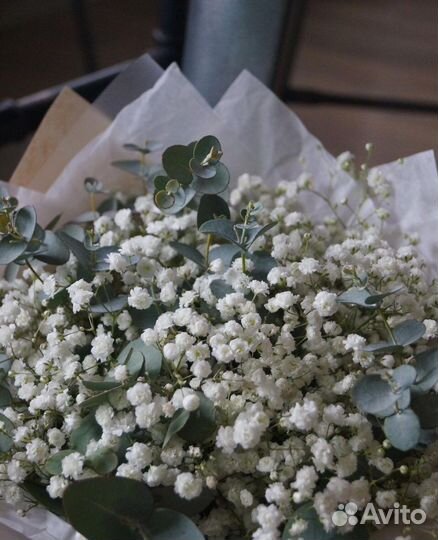 Букет гипсофилы
