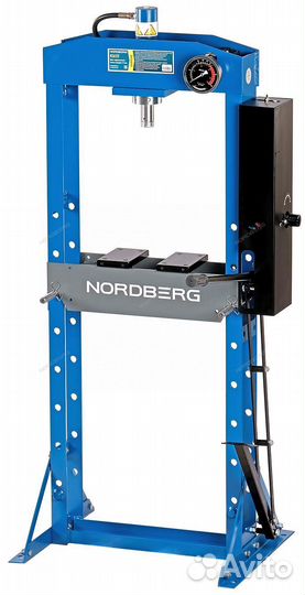 Пресс гидравлический 15 т. ножной nordberg N3615F