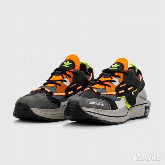 Кроссовки Adidas Sikaige Black Grey Orange