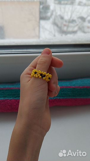 Кольца из бисера