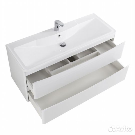 Тумба с раковиной BelBagno Acqua 120 подвесная, b