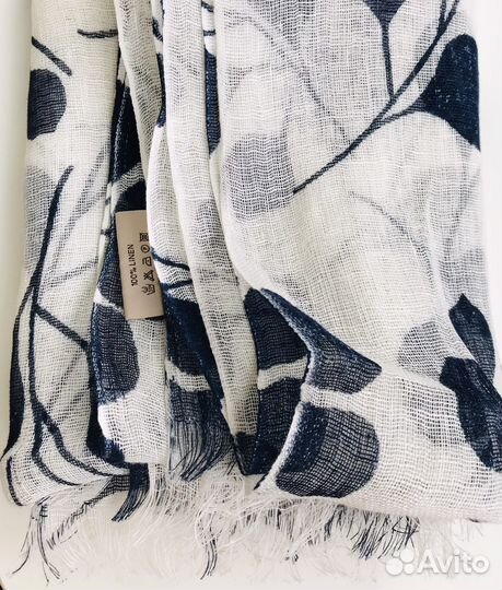 Шарф, палантин лён, Италия