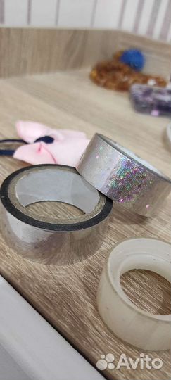 Обмотка скотч обруча художественной гимнастики