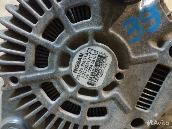 Генератор Nissan Tiida C11 1.6 HR16DE 2010