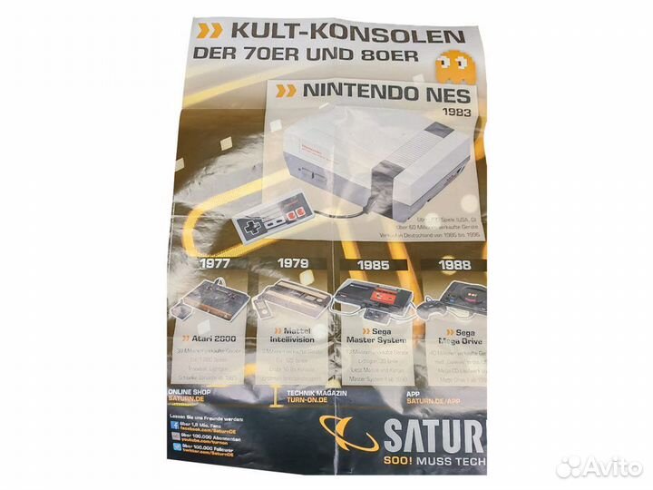 Постер NES 1977-1988