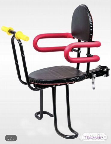 Детское велокресло на раму, Б/у купить в Великом Новгороде | Авито