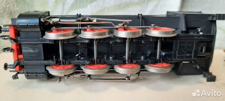 Паровоз Ов с дровяным тендером, сжд, Счетмаш Курск