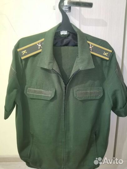Офисная военная форма короткий рукав