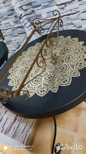 Полочка навесная металлическая