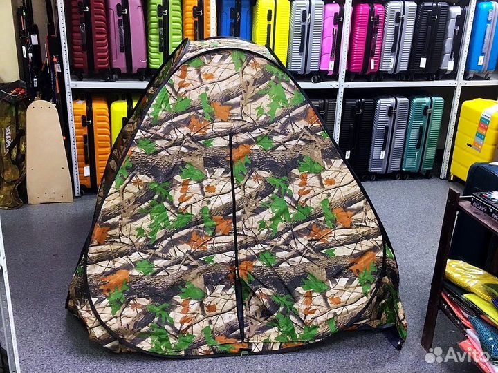 Палатка автоматическая 200х200х135 см, трехместная