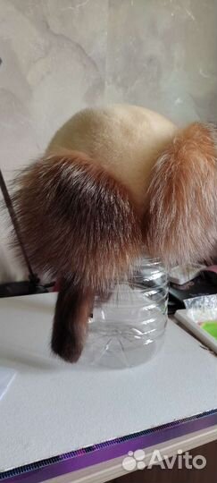 Шапка ушанка женская меховая