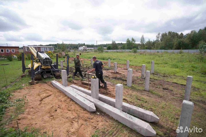 Сваи жб железоветонные сваи