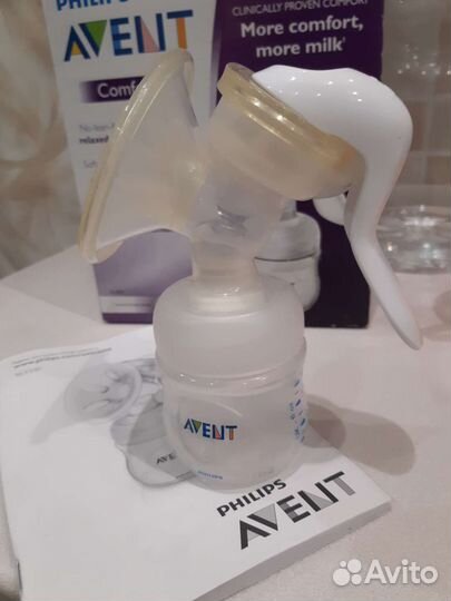 Молокоотсос avent ручной