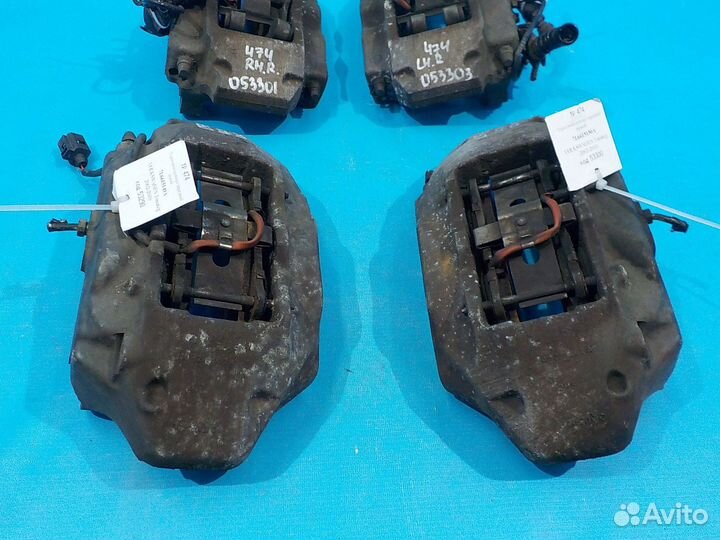 Комплект суппортов Brembo 4-х поршневые volkswagen