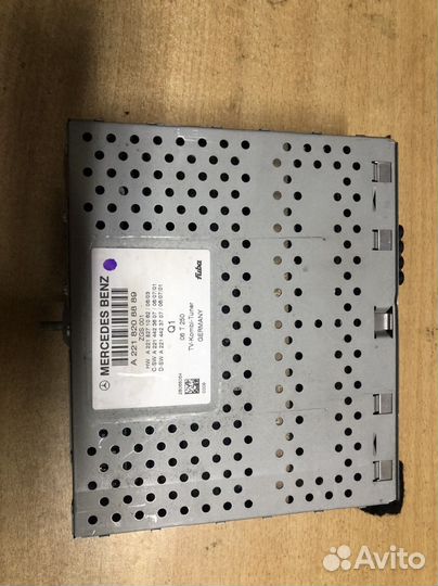 Мерседес w221 тв тюнер