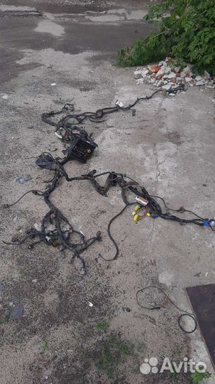 Проводка подкопотная с блоком Mitsubishi Lancer 9