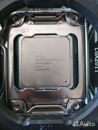 Xeon e5 2650 v2 комплект+ rx580