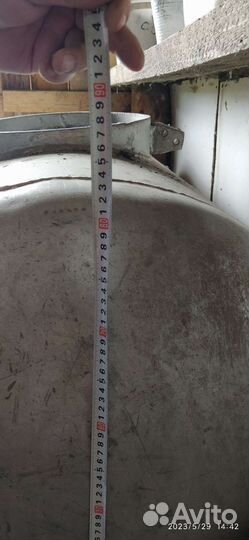 Бочка алюминиевая бу