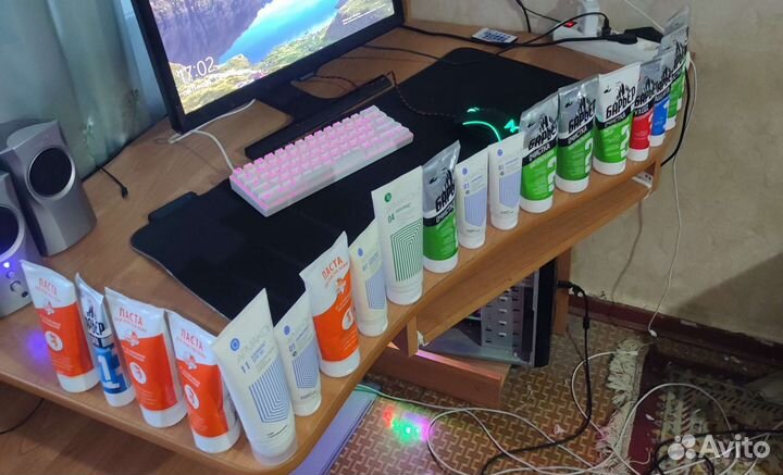 Крема, скрабы, пасты и т.д