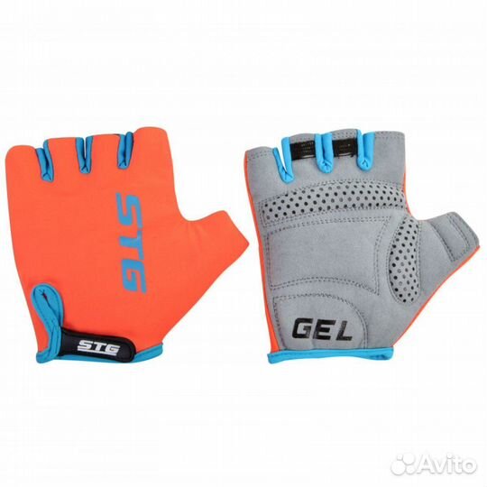 Велосипедные перчатки STG AL-03-325 p.M (оранжево