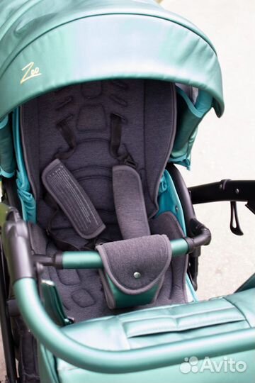 Детские коляски 3 в 1 из эко кожи