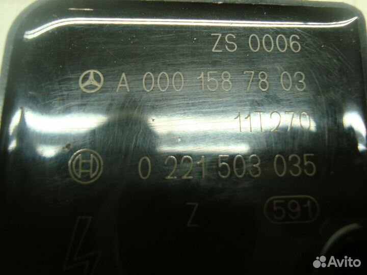 Катушка зажигания W210 M112 A0001587803