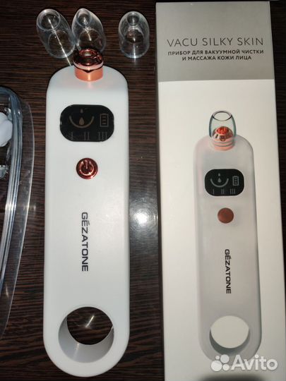 Очиститель пор Gezatone и мезороллер Cosmedica