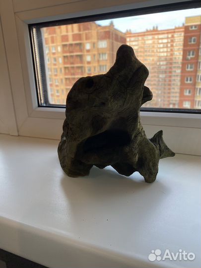 Коряга в аквариум