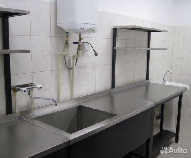 Ванна моечная с рабочей поверхностью вмсс 1