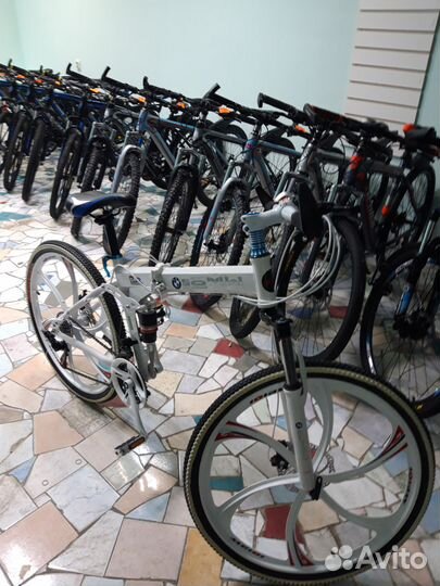 Велосипед складной на литье