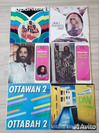 Виниловые пластинки СССР