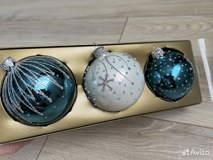 Елочные шары стекло