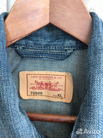 Куртка джинсовая levis