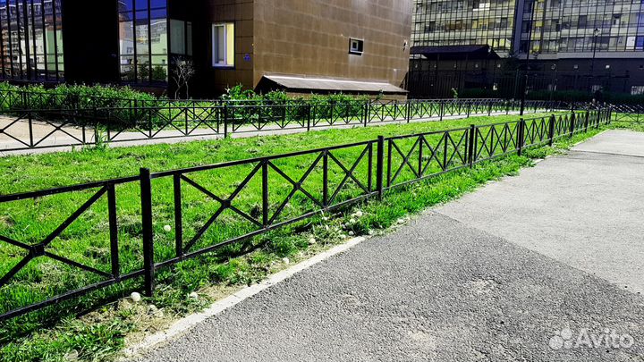 Газонное ограждение, ограды, заборы