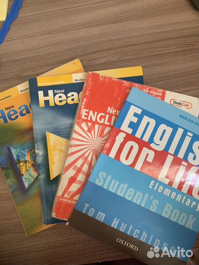 Учебник и рабочая тетрадь по английскому