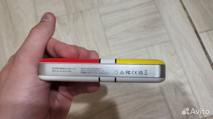 Внешний SSD Orico USB4 thunderbolt4 500Gb MTQ-40G
