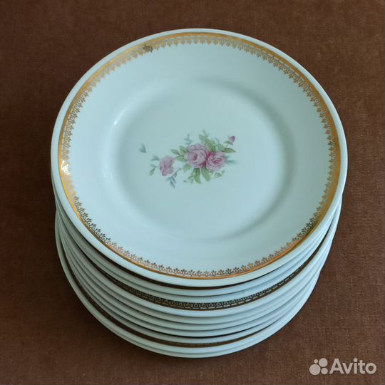 Тарелки СССР десертные