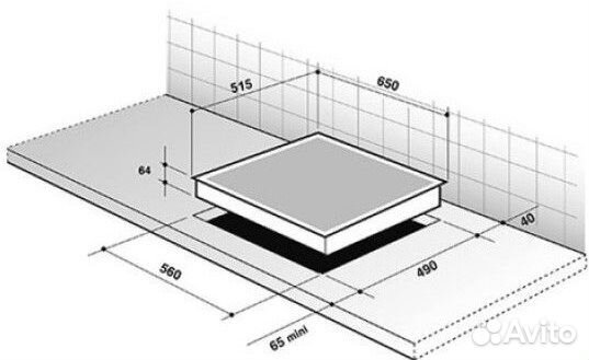 Варочная панель De Dietrich DPI7652B