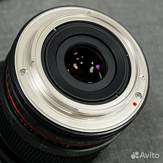 Объектив Samyang 16mm 2.0 для Canon EF-S (кроп)