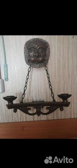 Подсвечник настенный СССР