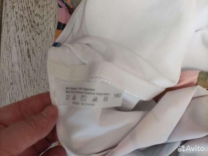 Купальник слитный новый для девочки